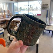 My project for course: Stamp Making for Textured Pottery . Seni, Kerajinan, Seni Rupa, Dekorasi, Keramik, Dan DIY proyek oleh Kate Garnett Russell - 05.06.2023