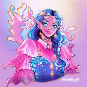 Mi proyecto del curso: Retrato de personajes estilo cartoon con Procreate. Character Design, Digital Illustration, Digital Drawing, and Digital Painting project by Siccada art - 05.07.2023