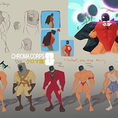 Paintings exploring Character Design. Traditional illustration, Design, and Character Design project by Exodus Lexicon - 05.07.2023