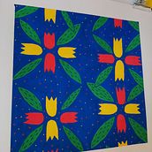 Mein Abschlussprojekt für den Kurs: Botanische Muster im Skizzenbuch. Un progetto di Illustrazione tradizionale, Pattern design, Illustrazione botanica e Sketchbook di Alina Poetzsch - 07.05.2023