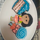Mi proyecto del curso: Decoración de galletas con royal icing para principiantes. Design, Painting, and DIY project by pfyn2mbv9k - 05.07.2023