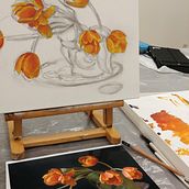 Various Oil Paintings. Oil Painting project by Sara Wheatcroft - 05.08.2023