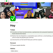 Mi proyecto del curso: Técnicas para mejorar tu productividad. Projekt z dziedziny Doradztwo kreat, wne, Zarządzanie projektowaniem, Marketing, Zarządzanie, Produkt i wność użytkownika camylashleyjb - 08.05.2023