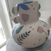 Il mio progetto del corso: Creazione di ceramiche con pattern colorati . Ilustrație tradițională, Design accesoriu, Arte și meșteșuguri, Arte plastice și Ceramică de Vanessa Cariati - 05.04.2023