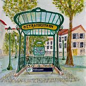 My project for course: Travel Sketchbook Illustration with Gouache . Pictura, Desen, Caiet de schițe, Pictură cu guașă, Ilustrație tradițională și Arte și meșteșuguri de tlbnxhgsv - 05.08.2023