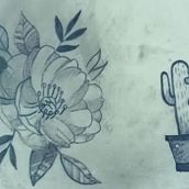 Mi proyecto del curso: Tatuaje para principiantes . % rosacaravantes21 tarafından hazırlanan Dövme Tasarımı projesi - 05.08.2023