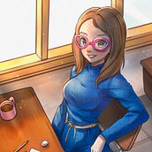 Mi proyecto del curso: Ilustración digital de personajes manga. Ilustração tradicional, Design de personagens, Comic, Ilustração digital, e Mangá projeto de Kevin Noguera - 09.05.2023