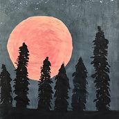 Luna Naranja . Projekt z dziedziny Trad, c i jna ilustracja użytkownika brunomontiel24 - 16.02.2023