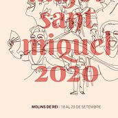 Festa Major Sant Miquel 2020. Traditional illustration, Poster Design, and Graphic Design project by Marta Marín - 05.09.2023