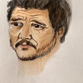 Mijn project van de cursus: Sketchbook met portretten: verken het menselijk gezicht. Esboçado, Desenho, Desenho de retrato, Desenho artístico, e Sketchbook projeto de lisa_vkralingen - 10.05.2023