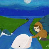 Mein Abschlussprojekt für den Kurs: Kinderbuchillustrationen in Procreate: Male magische Szenerien. Digital Illustration, Children's Illustration, and Picturebook project by Nici Sunshine - 01.01.2024