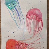 My project for course: Modern Watercolor Techniques. Traditional illustration, Fine Arts, Painting, and Watercolor Painting project by Cristina - 05.10.2023