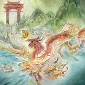 Dragons. Traditional illustration project by Stephanie Law - 05.11.2023
