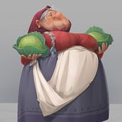 My project for course: Fantasy Character Design in Procreate. Ilustração tradicional, Design de personagens, Ilustração digital, Desenho digital, e Pintura digital projeto de Valeria Sitnik - 11.05.2023