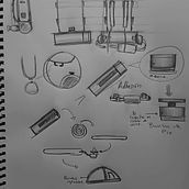 Mi proyecto del curso: Introducción al sketching para diseño de producto. Een project van  Ontwerp, Productontwerp,  Schetsen,  Tekening y Sketchbook van gabriel_santiago_avila - 10.05.2023