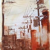 Mi proyecto del curso: Pintura expresiva con acuarela: crea ilustraciones cautivadoras. Un progetto di Belle arti, Pittura e Pittura ad acquerello di juan_alisente - 12.05.2023