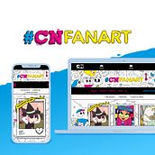 CN Fan Art - Web App. UX / UI, and Traditional illustration project by Lucas Garofalo - 05.12.2023