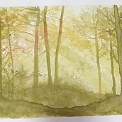 Mi proyecto del curso: Paisajes de ensueño con acuarela: plasma la luz Ein Projekt aus dem Bereich Malerei und Aquarellmalerei von José Cíccolo Obregón - 12.05.2023