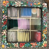 Mi proyecto del curso: Mosaicos contemporáneos: crea motivos florales con teselas. Design e fabricação de móveis projeto de ericaabudi - 13.05.2023
