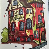 My project for course: Expressive Architectural Sketching with Colored Markers. Sketching, Drawing, Architectural Illustration, Sketchbook & Ink Illustration project by becky.daniel9 - 05.14.2023