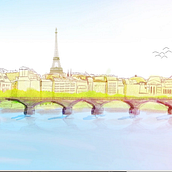 LE PONT DES ARTS (El puente de las artes). Sound Design, and Audio project by Enrique Pedrozo Acevedo - 05.10.2023