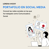 Portafolio en Social Media . Social Media, Communication, Social Media Design, and Marketing project by Lore Wicky - 05.14.2023