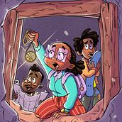 Yawa The Adventurer - Written by Bernard K. Mensah Ein Projekt aus dem Bereich Comic, Traditionelle Illustration, Kinderillustration, Kinder- und Jugendliteratur und Bildung von Matylda McCormack-Sharp - 16.04.2022