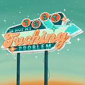 Retro sign lettering. Un projet de Illustration numérique de Elizabeth Marker - 16.11.2022