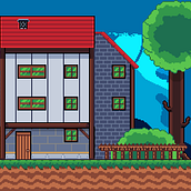 Mi proyecto del curso: Creación de escenarios pixel art para videojuegos. 2D Animation, 3D Animation, Video Games, Pixel Art, Game Design, and Game Development project by Nacho Jiménez Pereira - 05.10.2023