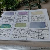 Mi proyecto del curso: Creación de acuarelas líquidas y tintas botánicas. Artesanato, Artes plásticas, Pintura, Pintura em aquarela, DIY, e Teoria da cor projeto de Darío y Carla Álvarez Pardal - 15.05.2023