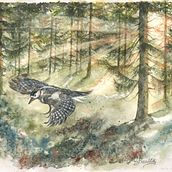 Il mio progetto del corso: Paesaggi incantevoli ad acquerello: dipingi con la luce. Painting, and Watercolor Painting project by Cristina Basaldella - 05.16.2023