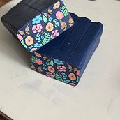 My project for course: Polymer Clay Cane Pattern Compositions for Beginners. Accessor, Design, Arts, Crafts, Jewelr, Design, and DIY project by Rachel Shannon - 05.18.2023
