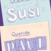Mi proyecto del curso: Lettering para perfeccionistas. "Querida Susi Querido Paul". Lettering, Digital Lettering, H, and Lettering project by Sofía Michelini Contreras - 05.10.2023