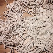 Macrame circular. Projekt z dziedziny Makrama użytkownika Michela Moioli - 16.05.2023