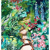 Mijn project van de cursus: Leer landschappen schilderen met gouache. Fine Arts, Painting, Naturalistic Illustration, and Gouache Painting project by Judith van Rijswijk - 05.16.2023