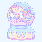 My project for course: Designing Kawaii Worlds: Spread Joy Through Illustration. Een project van Ontwerp van personages, Digitale illustratie y Manga van Lindsay St. John - 16.05.2023