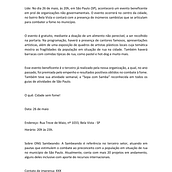 Evento beneficente Ein Projekt aus dem Bereich Kreative Beratung und Kommunikation von matheusfernandesal - 16.05.2023