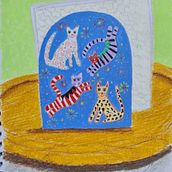 Mi proyecto del curso: Dibujo creativo con pasteles al óleo. Un proyecto de Ilustración tradicional, Bellas Artes, Dibujo a lápiz y Dibujo de Sandra Martinez - 18.05.2023