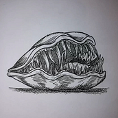 Illustration réalisé pour le inktober. Traditional illustration project by Marianne - 05.18.2023