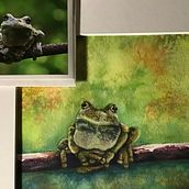 My project for course: Artistic Watercolor Techniques for Illustrating Birds. Un progetto di Illustrazione tradizionale, Pittura ad acquerello, Disegno realistico e Illustrazione naturalistica di Laurie Genereux - 19.05.2023