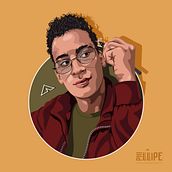 AUTORRETRATO DIGITAL. Traditional illustration project by Phillipe - 05.13.2023