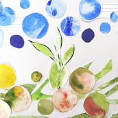 Sketching creativo en acuarela . Traditional illustration, Sketching, Creativit, Drawing, Watercolor Painting, and Sketchbook project by Caro Meneghello - 05.19.2023