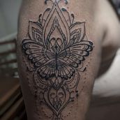 Meu projeto do curso: Tatuagem fine line: a sutileza da linha. Traditional illustration, Drawing, and Tattoo Design project by gabriel paes - 05.19.2023