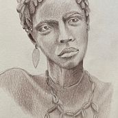Faces in different media. Un projet de Illustration traditionnelle de Marie Junde - 10.05.2023