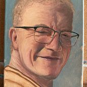 My project for course: Portrait Painting with Oil: Explore Light and Shade. Un projet de Beaux Arts, Peinture , et Peinture à l'huile de christine_andress - 20.05.2023