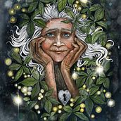The heart of the forest. Traditional illustration project by Ewelina Antoniak - 05.20.2023