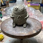 My project for course: Ceramic Character Design: Explore Color and Texture. Character Design, Arts, Crafts, Fine Arts, Sculpture, and Ceramics project by Pauline Anderson Anderson - 05.20.2023