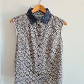 Mi proyecto del curso: Corte y confección: diseña tu propia camisa. Fashion Design, Sewing, and DIY project by Andrea Falke - 05.20.2023