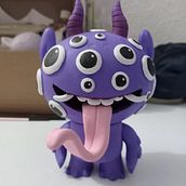 Mi proyecto del curso: Diseño e intervención de art toys. Een project van  Ontwerp, Ontwerp van personages, Beeldhouwwerk, Speelgoedontwerp y Art to van soyunasuricataa23 - 21.05.2023