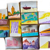 Mein Abschlussprojekt für den Kurs: Moderne Urban Sketching-Techniken in Mixed Media. Traditional illustration, Painting, Architectural Illustration & Ink Illustration project by deadbeat - 05.21.2023